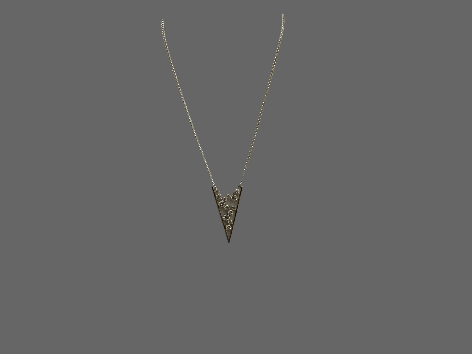 Cubic Zirconia Drop Pendant - 8000119 Tokash