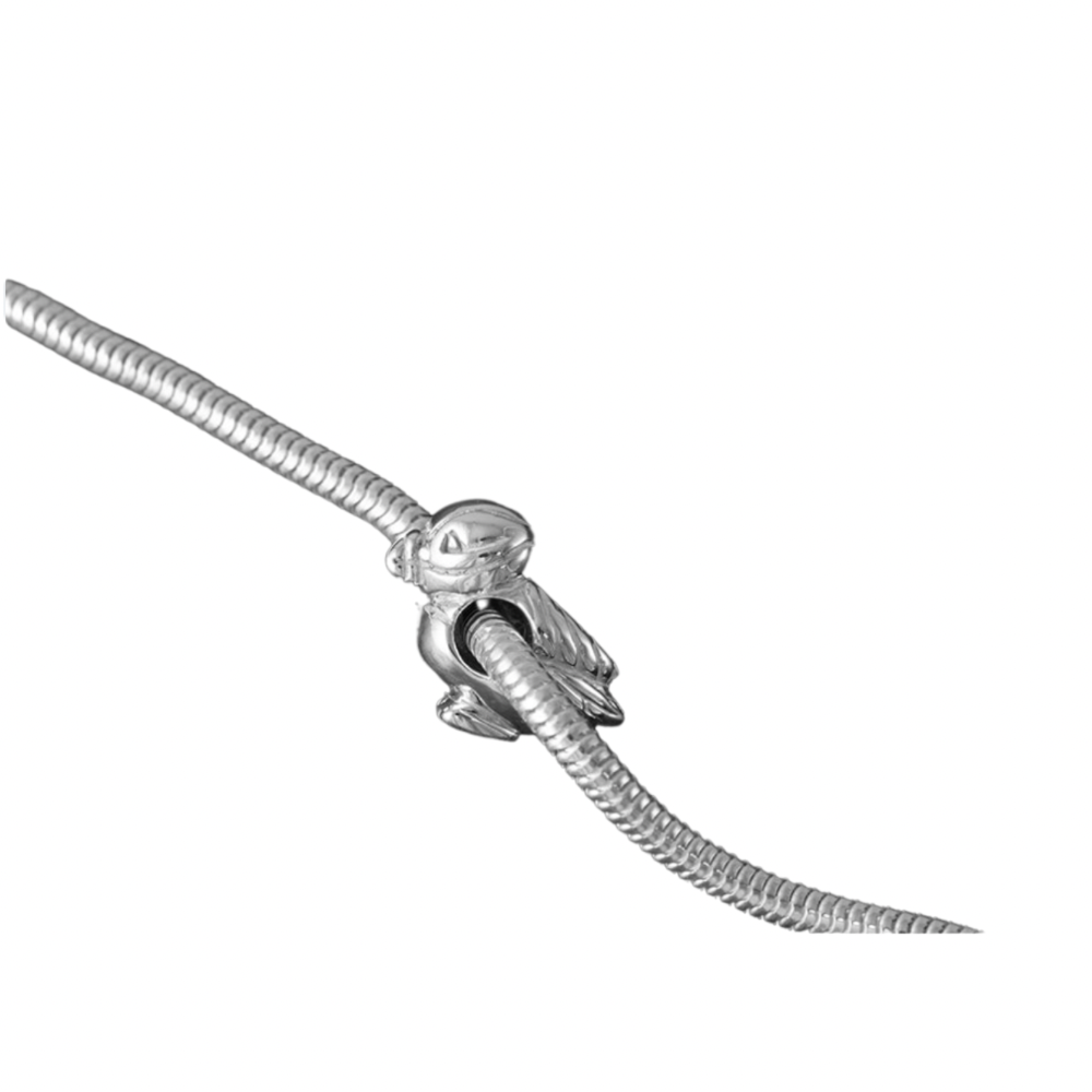 Silver Puffin Charm for Pandora Type Bracelet.- BC1 Shetland