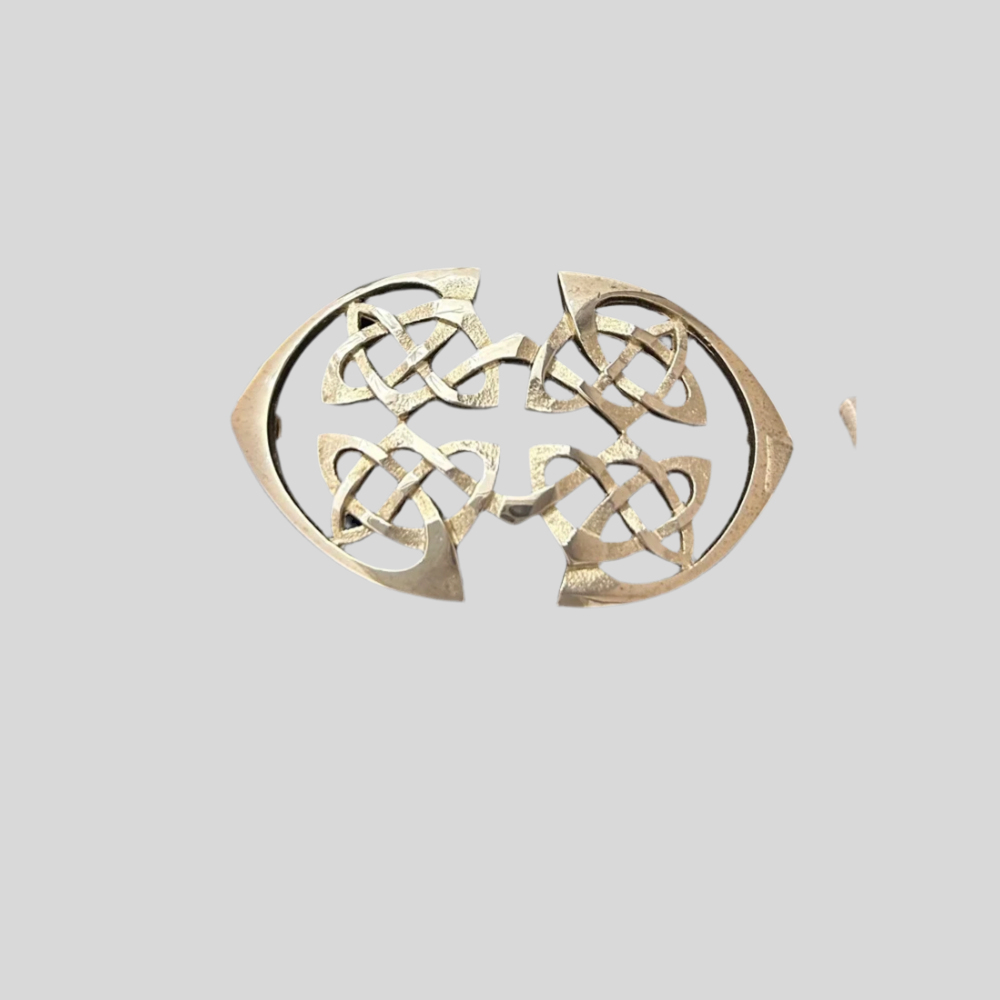 Silver Celtic Brooch - N6