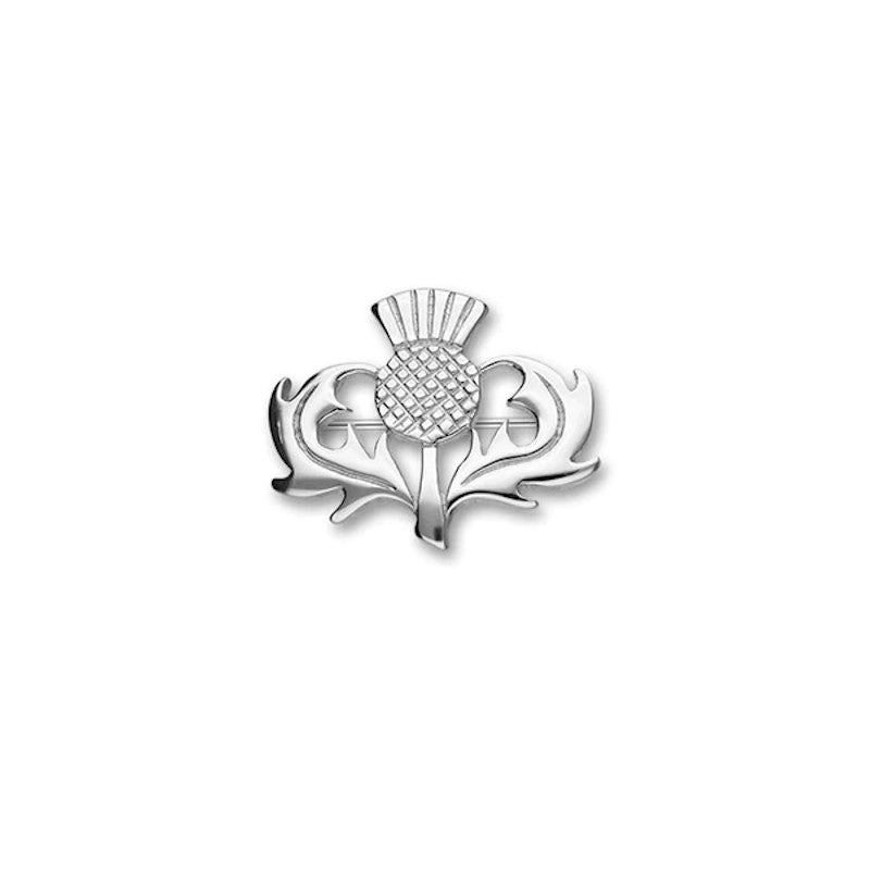 Thistle Sterling Silver Brooch - B121 Ortak