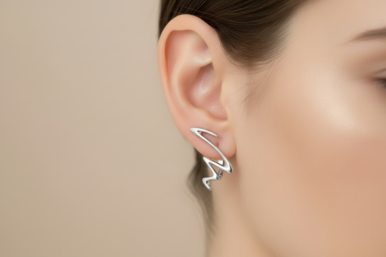 Sterling Silver Earrings Tokash