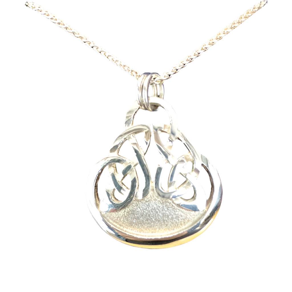 Mithril Silver Celtic Pendant C75-Ogham Jewellery
