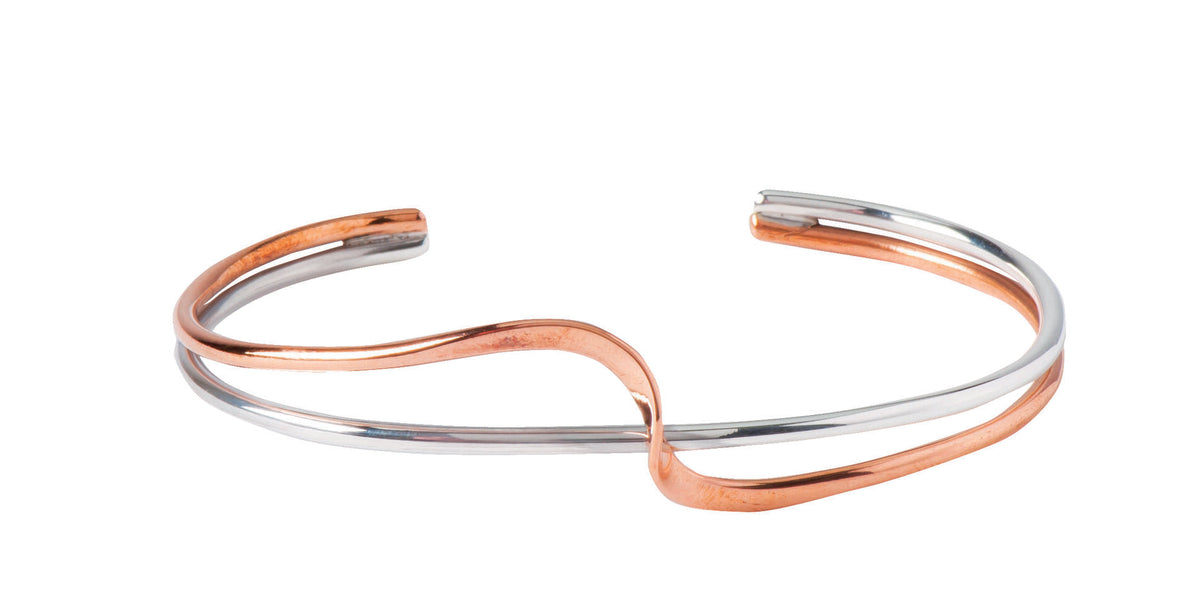 Sterling Silver Contemporary Bangle BT435 Tiangus Jackson