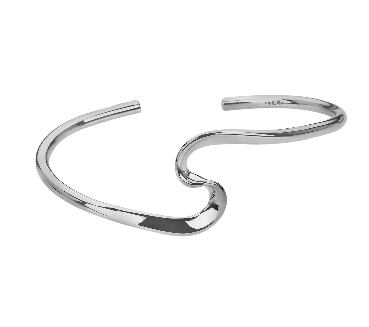 Twisted Sterling Silver Bangle - BT0805 Tianguis Jackson