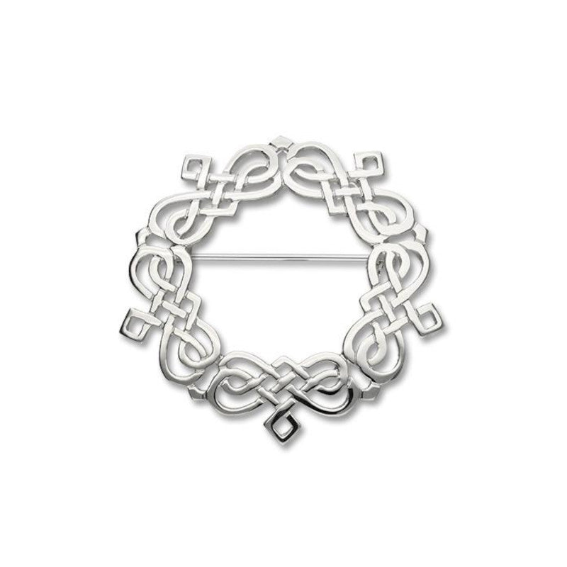 Celtic Sterling Silver Brooch - B306 Ortak
