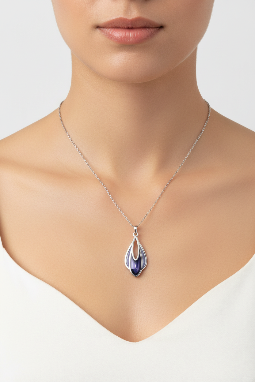 Sea Gems Mackintosh Tulip Pendant