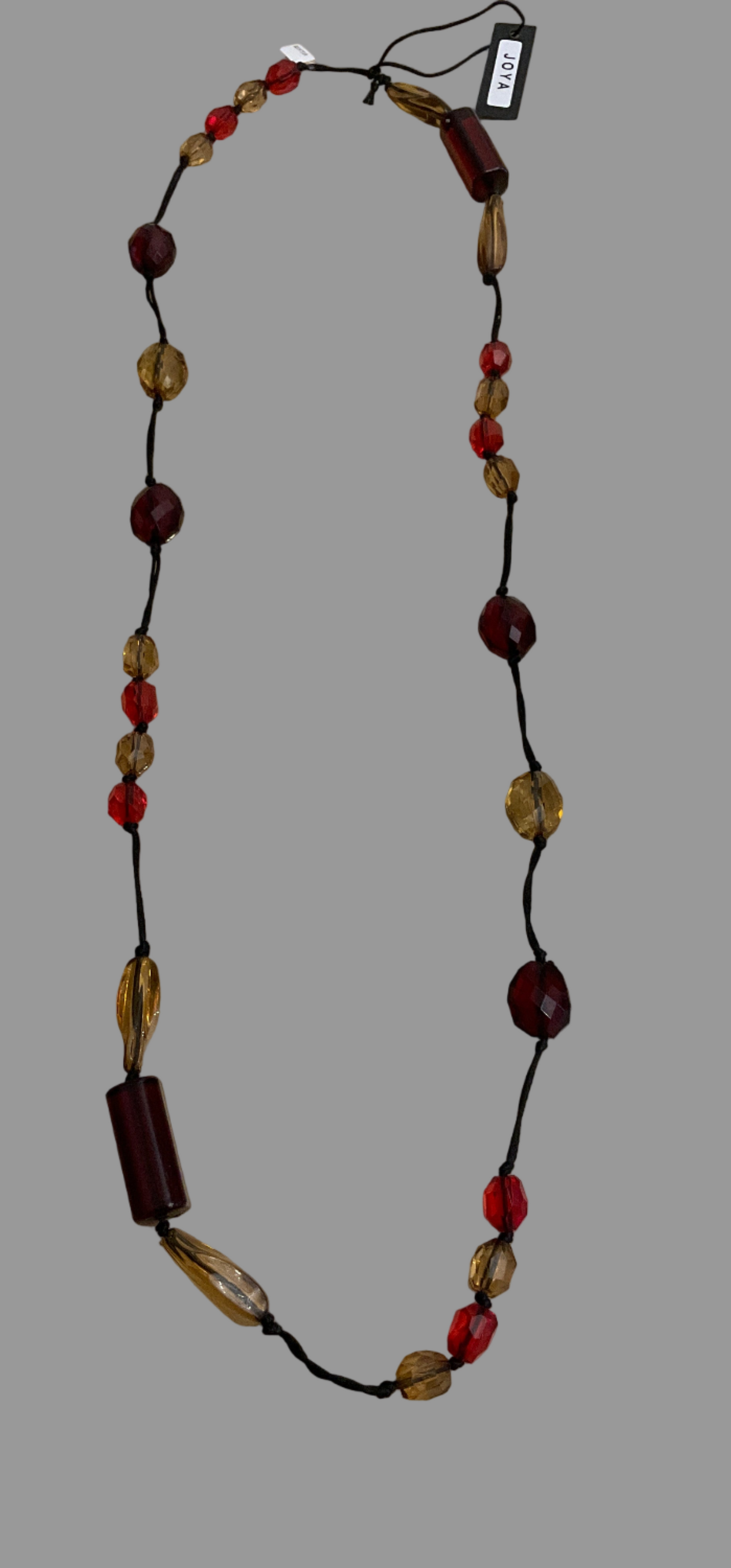 Fashion Jewellery Necklace With Large faux Beads.