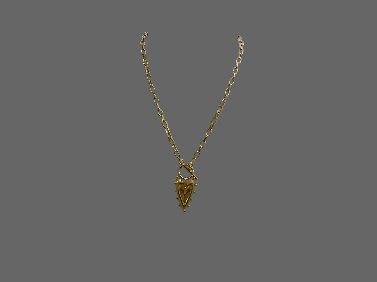 18 Carat Gold Plated Stainless Steel  necklace-