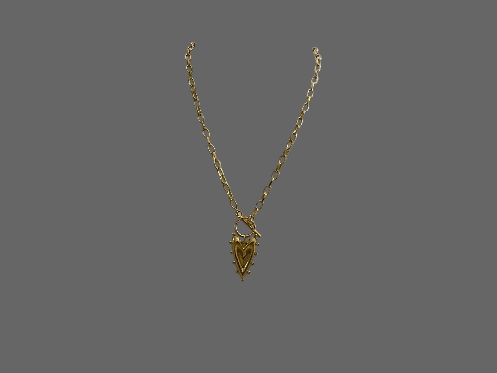 18 Carat Gold Plated Stainless Steel  necklace-