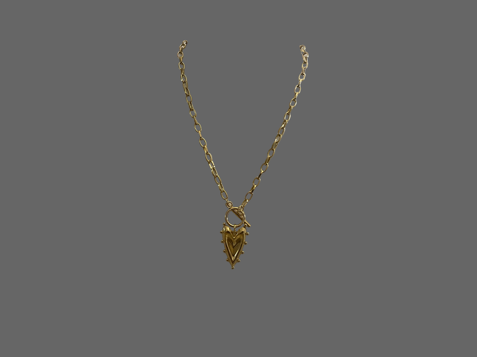 18 Carat Gold Plated Stainless Steel  necklace-