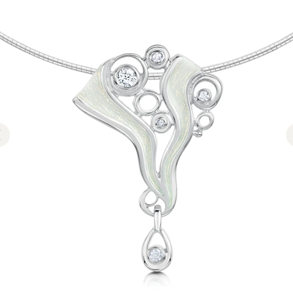 Arctic Stream Necklace - ESN268 Shelia Fleet