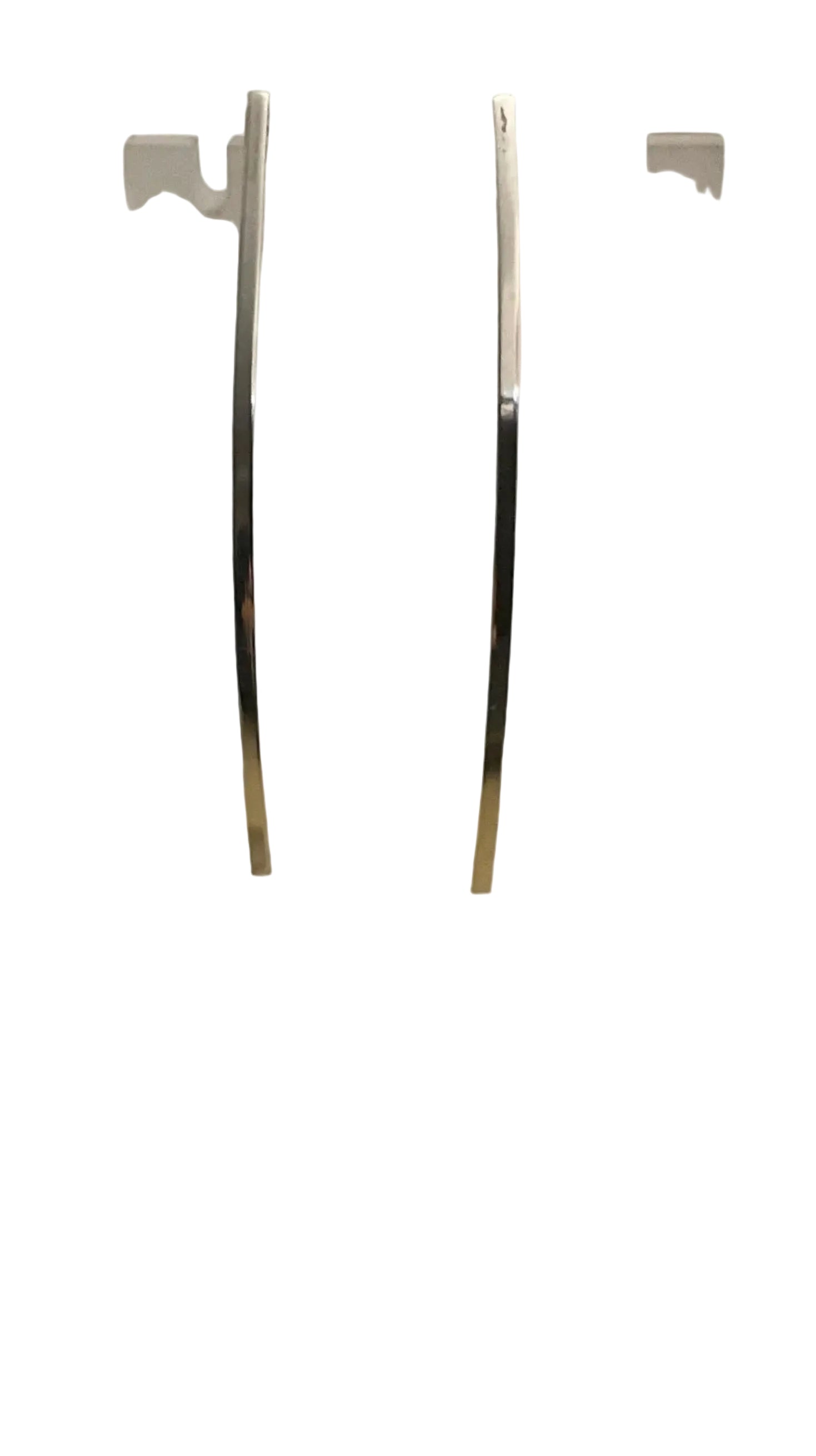 Sterling Silver Long Stick Earrings Tokash
