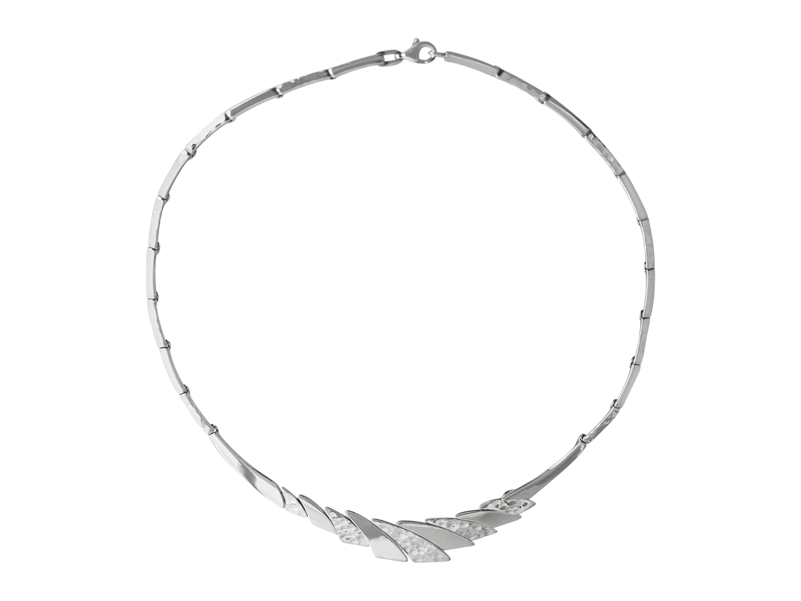 Bold Silver Collar CN0820 Tianguis Jackson