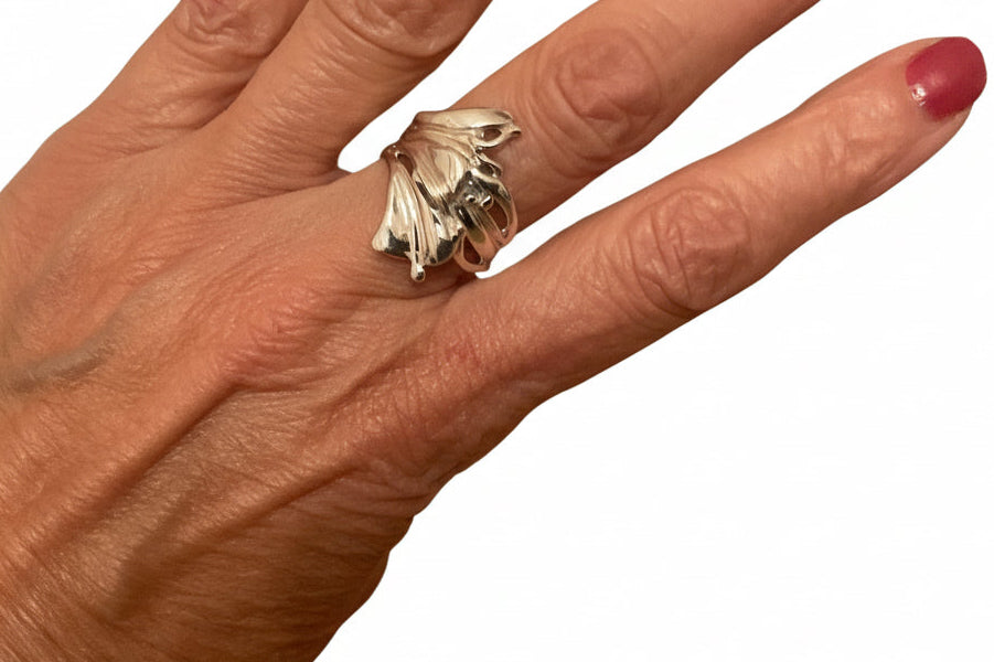 Sterling Silver Designer Ring -2805 Hagit Gorali