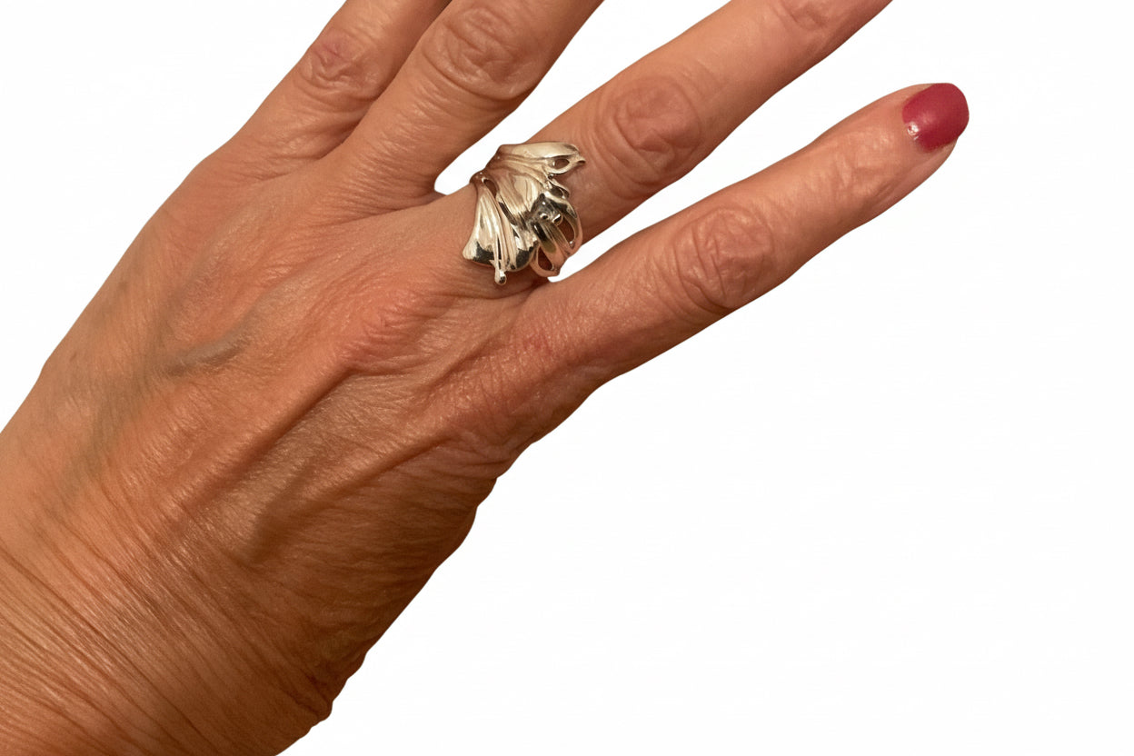 Sterling Silver Designer Ring -2805