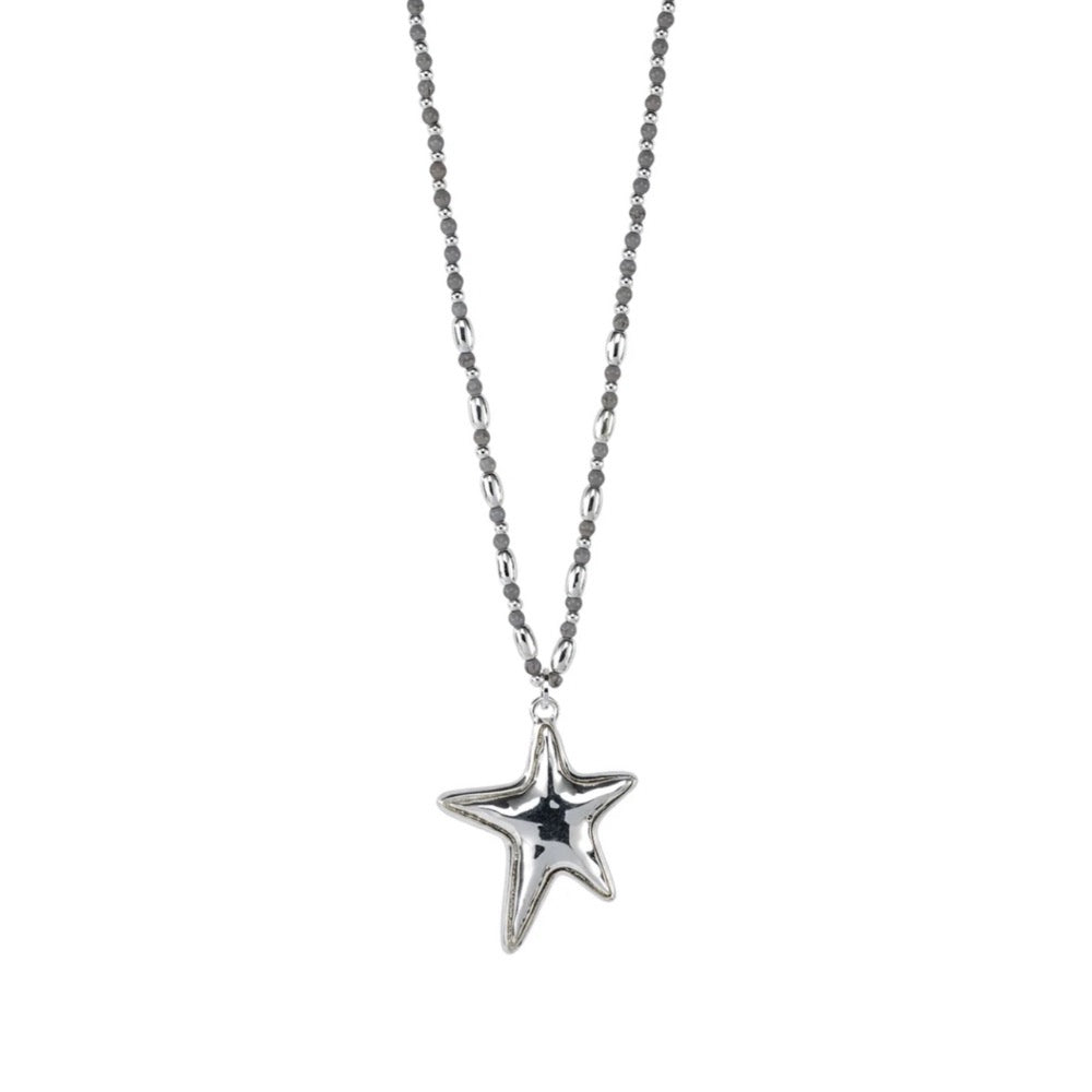 Fashion Jewellery Silver Star Necklace