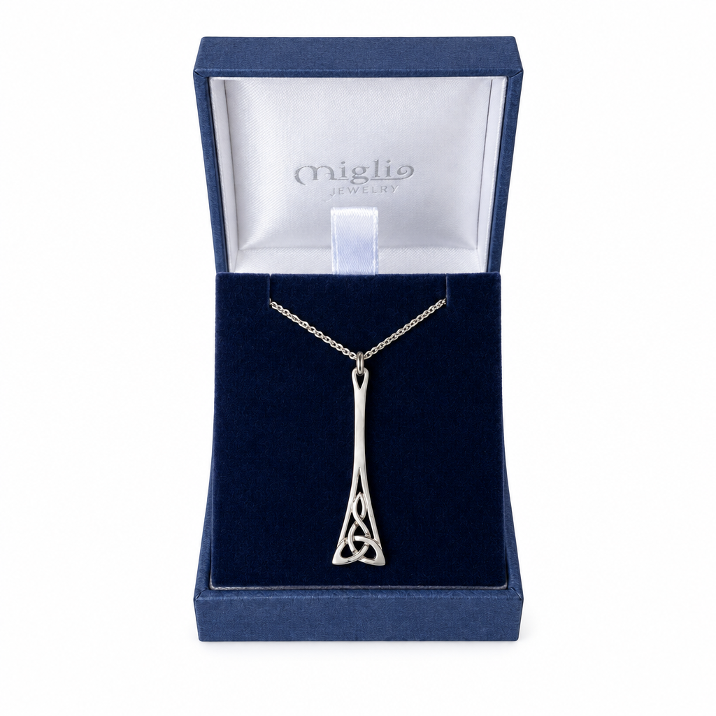 Silver Celtic Pendant - C33 Mithril