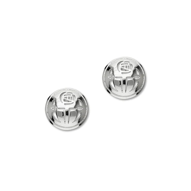 Mackintosh Sterling Silver Stud Earrings - E474
