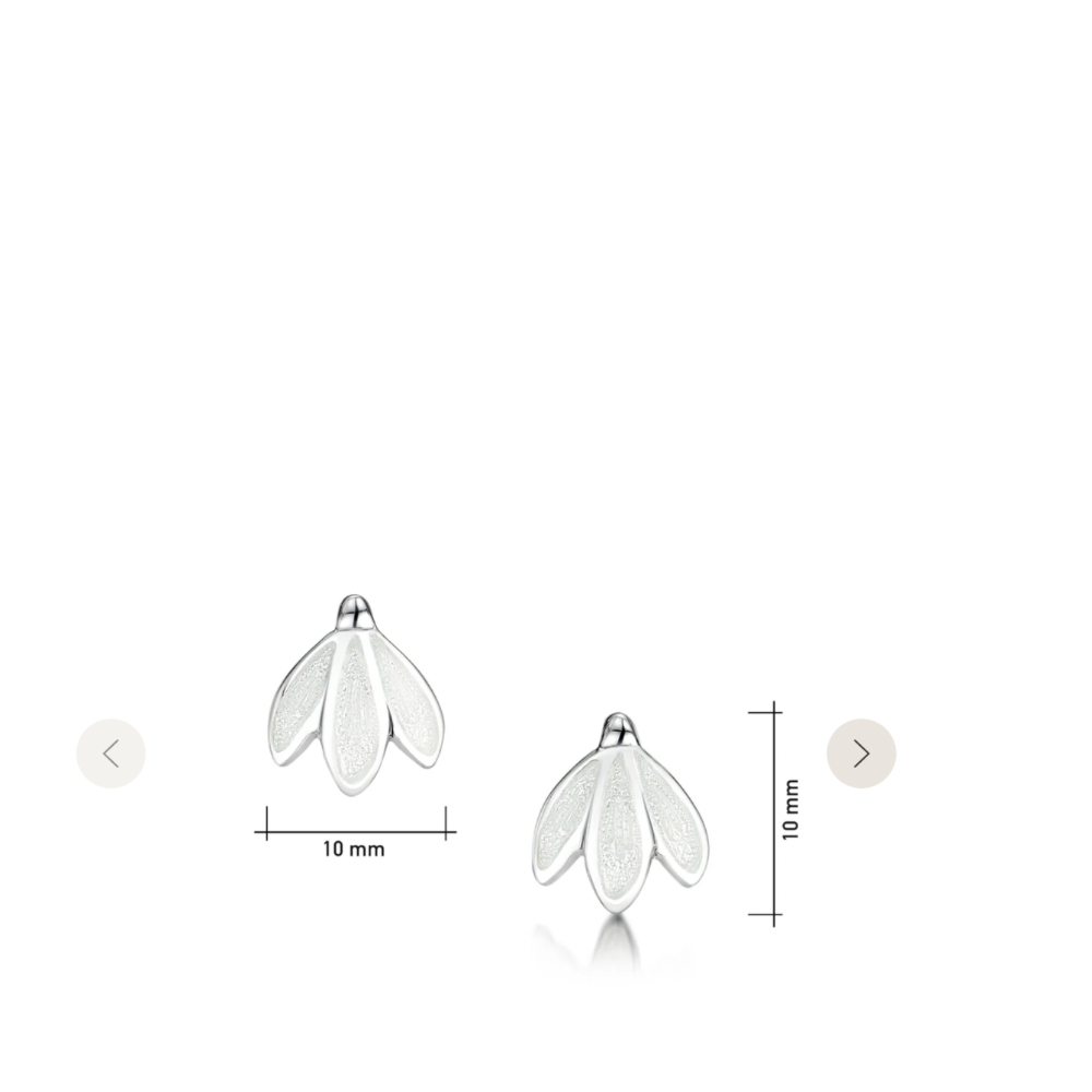 Sheila Fleet Snowdrop Earrings | EE00226|