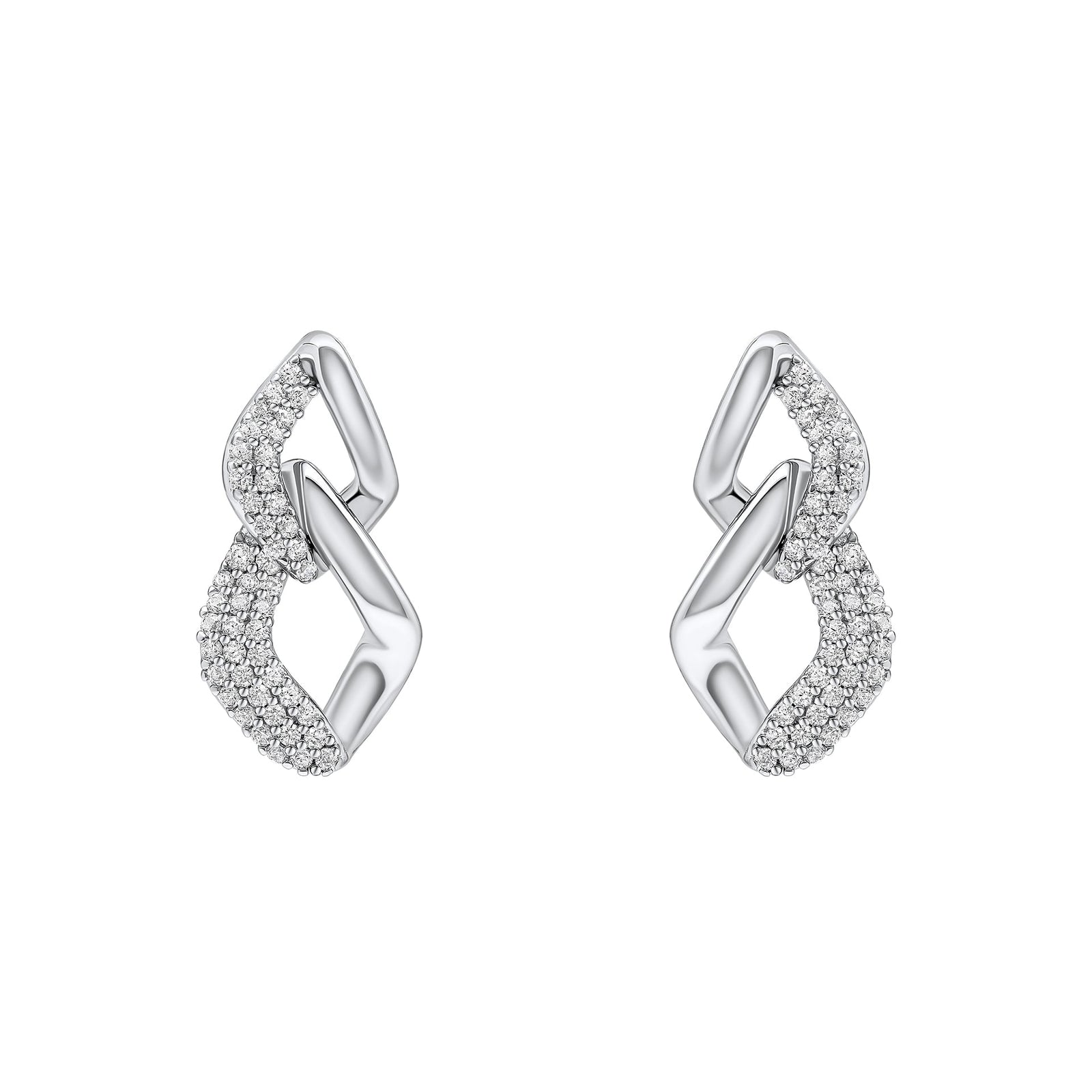 Fiorelli Earrings Cubic Zirconia Round Prong