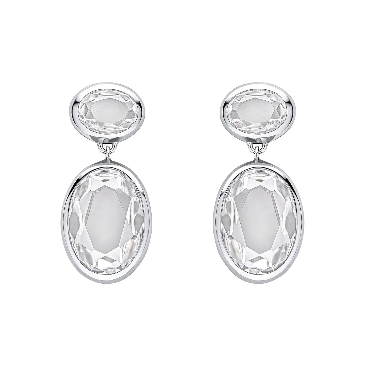 Fiorelli Earrings Cubic Zirconia Facet/Flat Back Prong