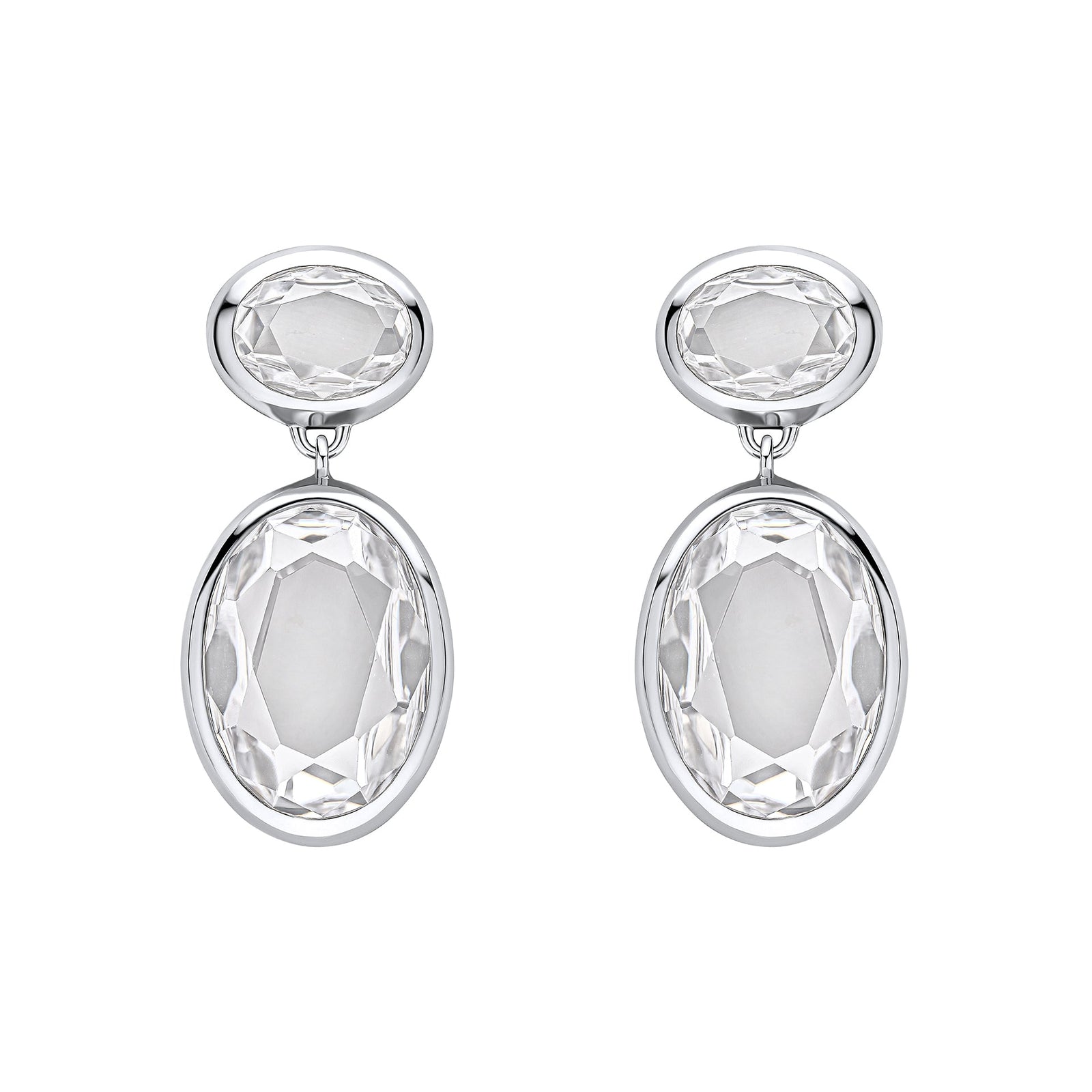 Fiorelli Earrings Cubic Zirconia Facet/Flat Back Prong