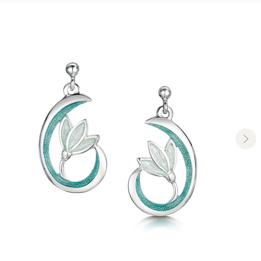 EE0231 Snowdrop Earrings | Sheila Fleet Design