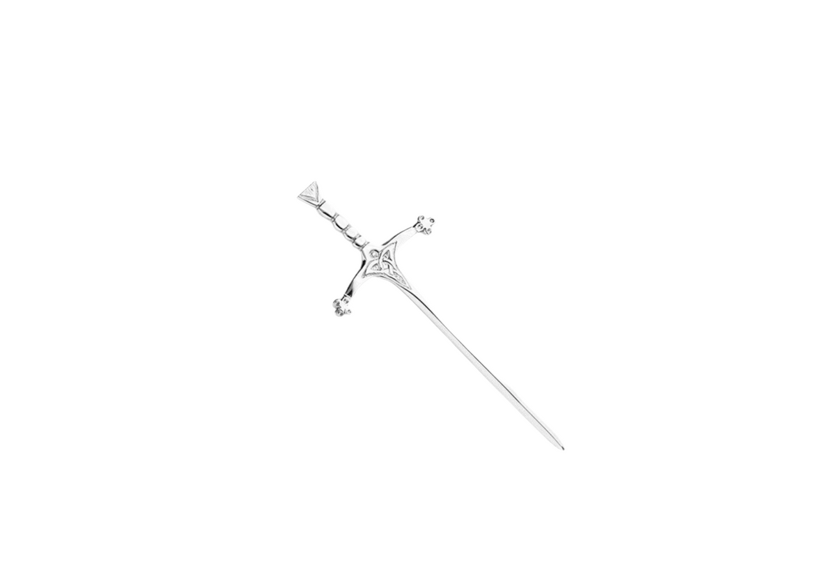 Sterling Silver Sword Kiltpin - B21  Ortak