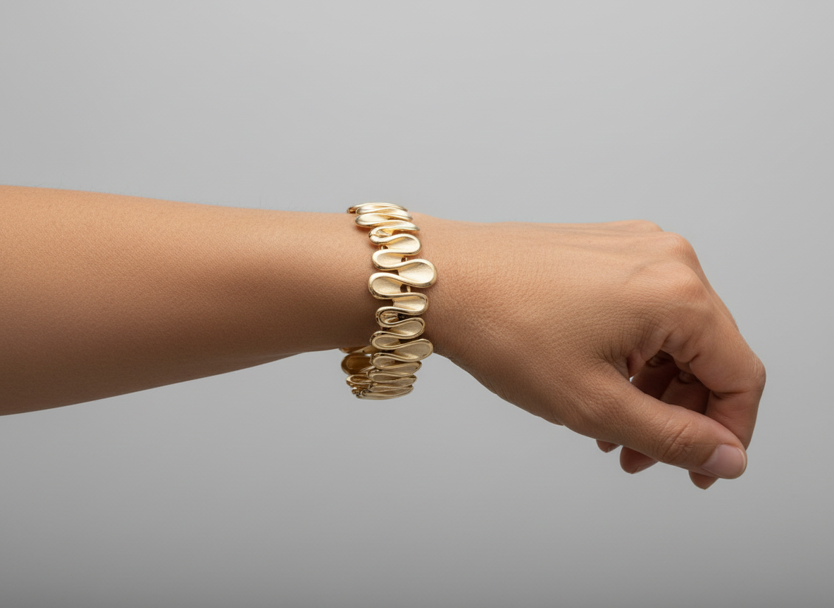 Fashion Jewellery Bracelet-Gold Colour