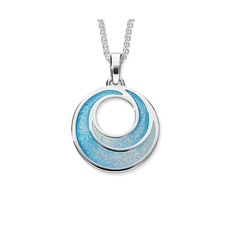 New Dawn Sterling Silver Pendant with Enamel - EP396