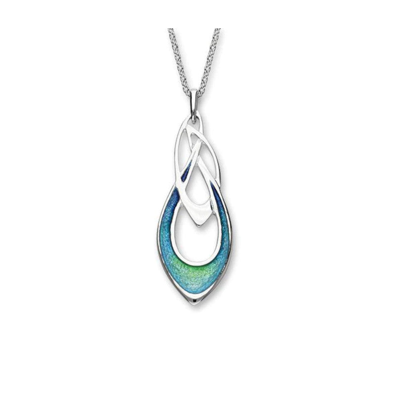 Archibald Knox Silver and Enamel Pendant - EP450 Ortak