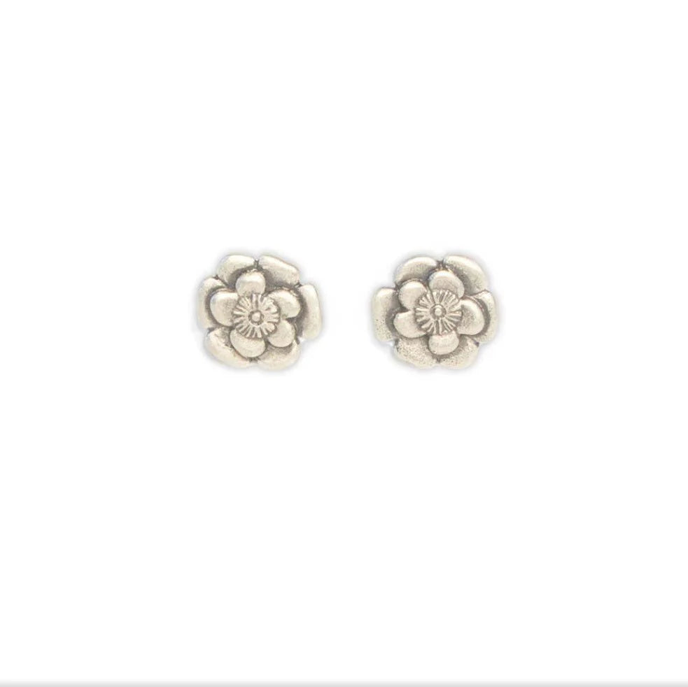 Eternally Yours English Rose Stud Earrings Aurora