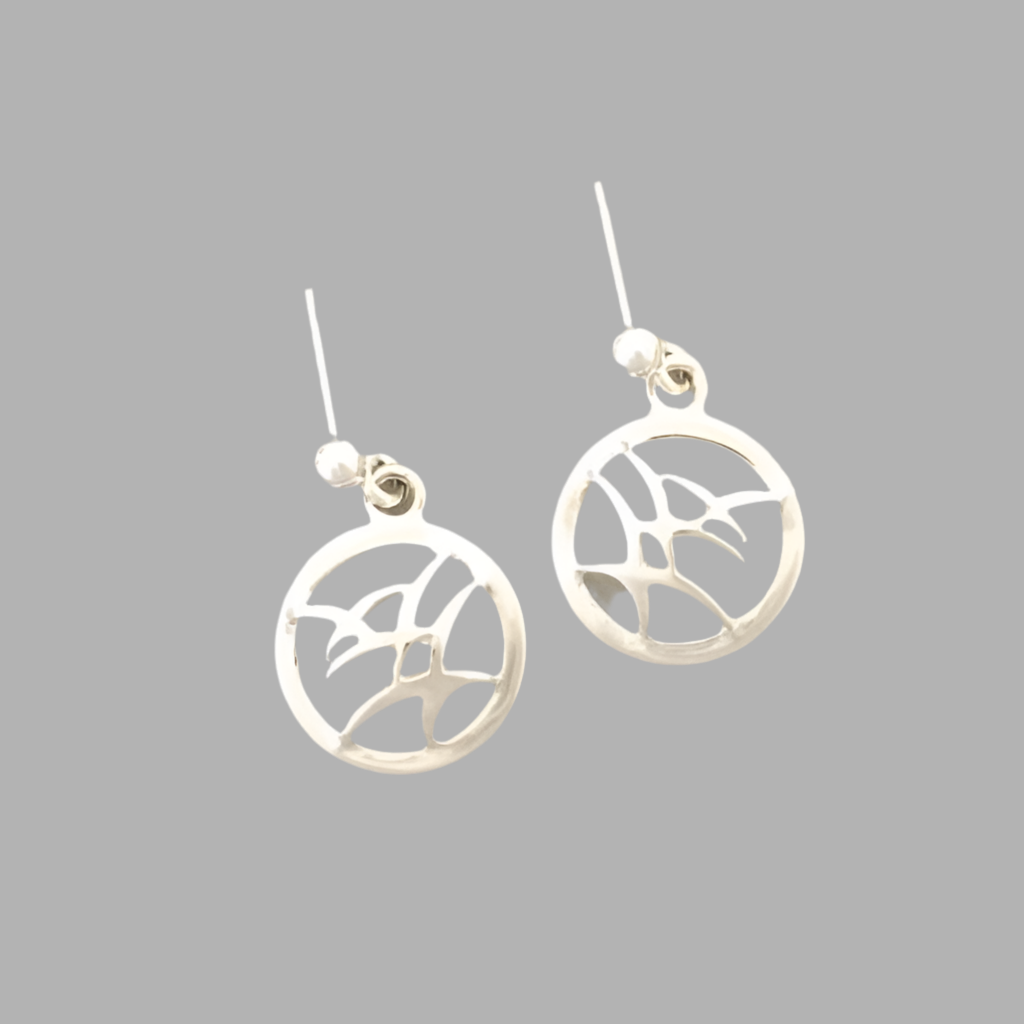 Arctic Tern Drop Earrings