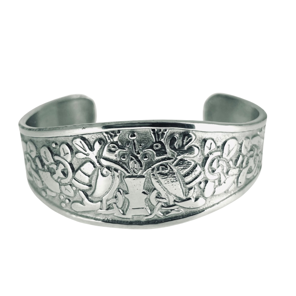 Pewter Birds Bangle.BN2 Pewtermill