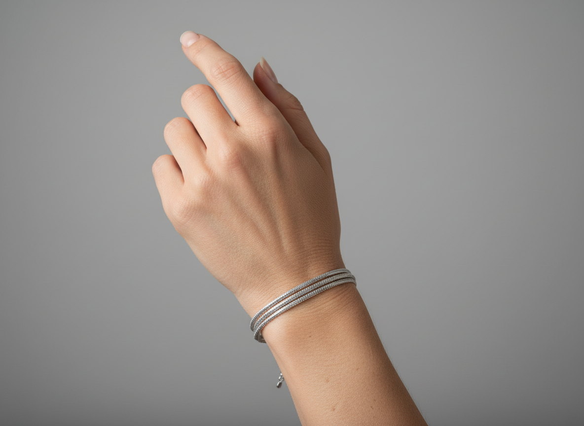 Fashion Jewellery Silver Coloured Bracelet