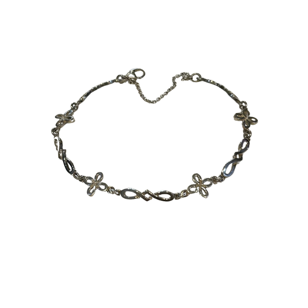 Silver Or Gold Celtic Sweetheart Knot Bracelet - BR456 Shetland