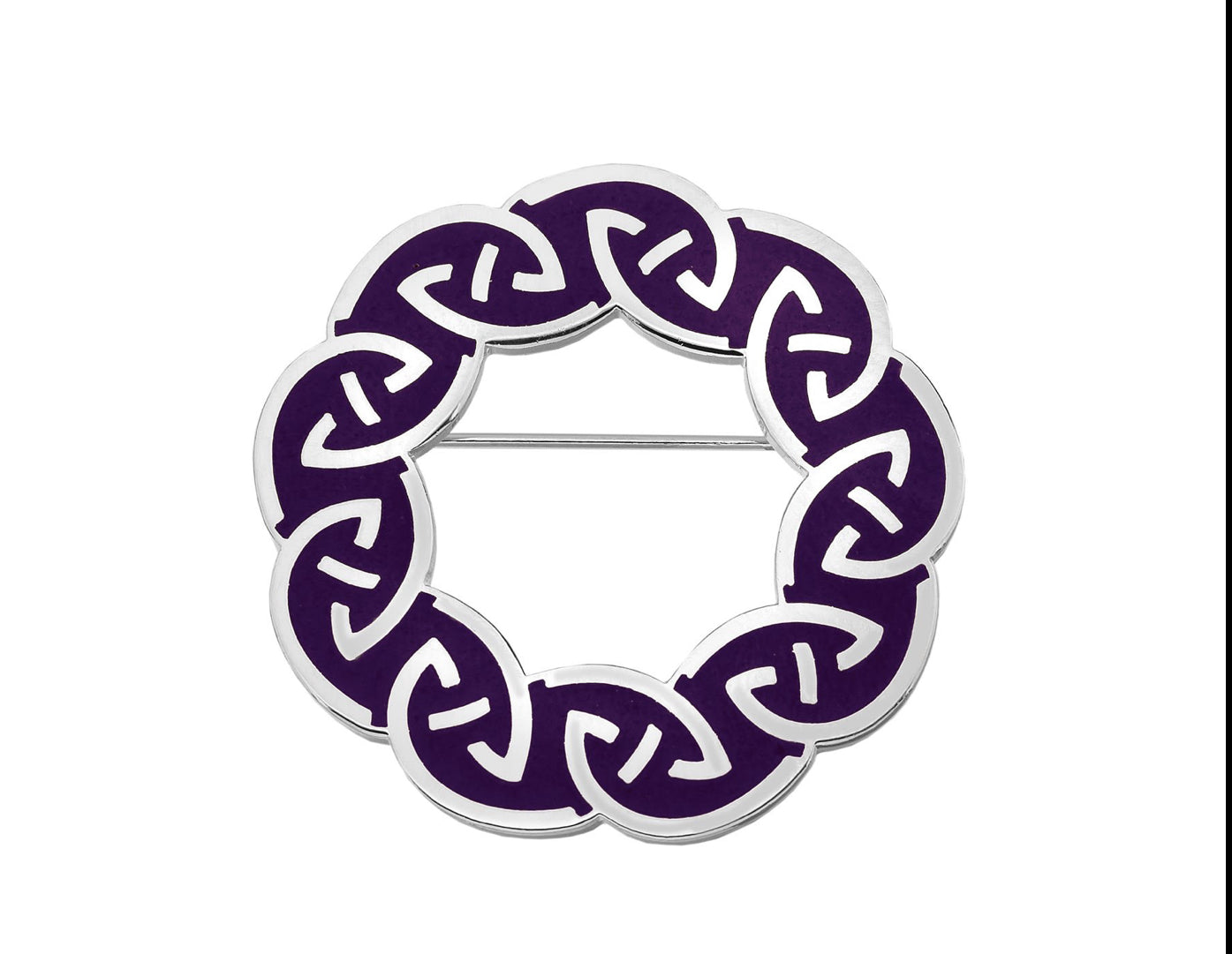Sea Gems Celtic Knotwork Brooch -7425
