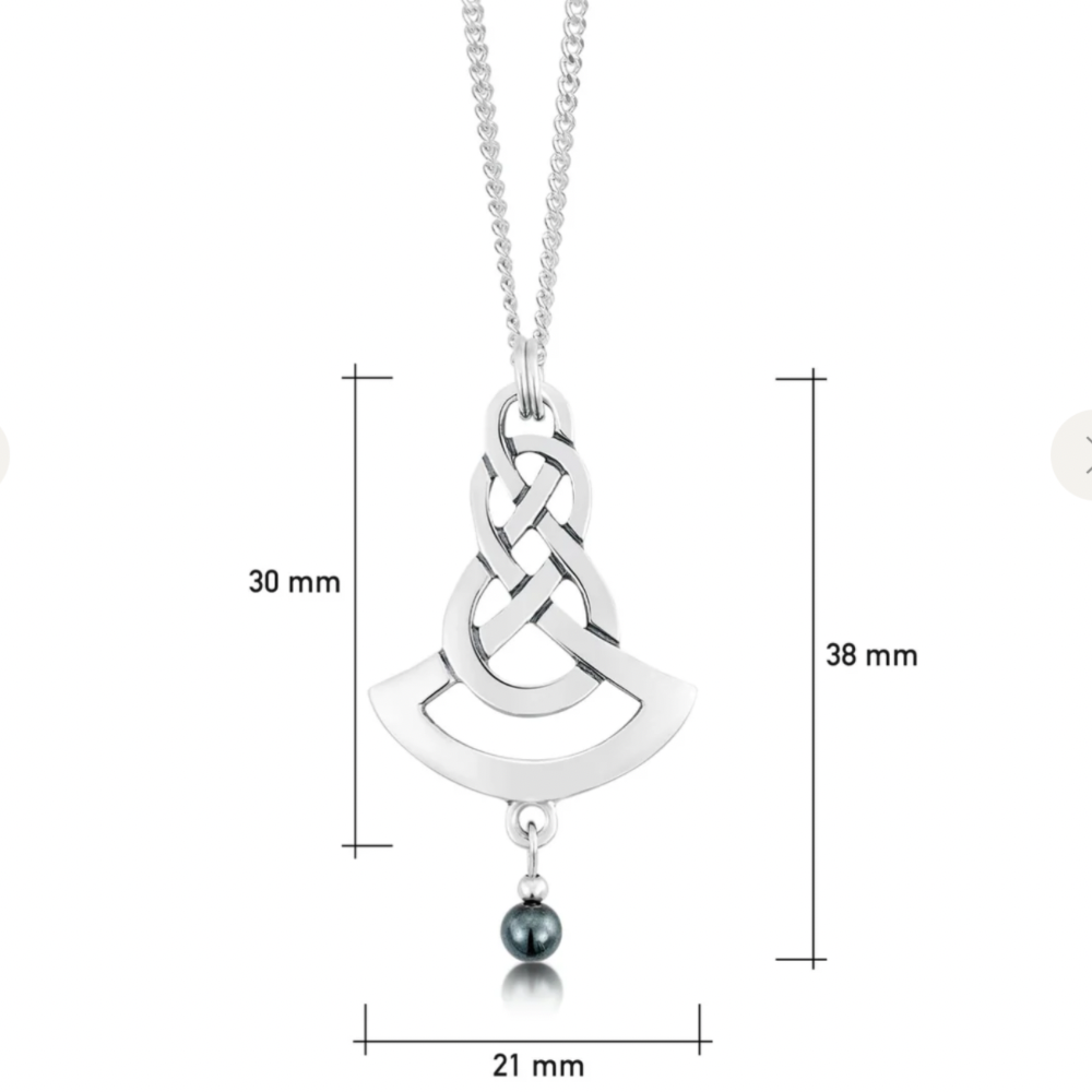 Lovers Knot Pendant - SP25 Shelia Fleet