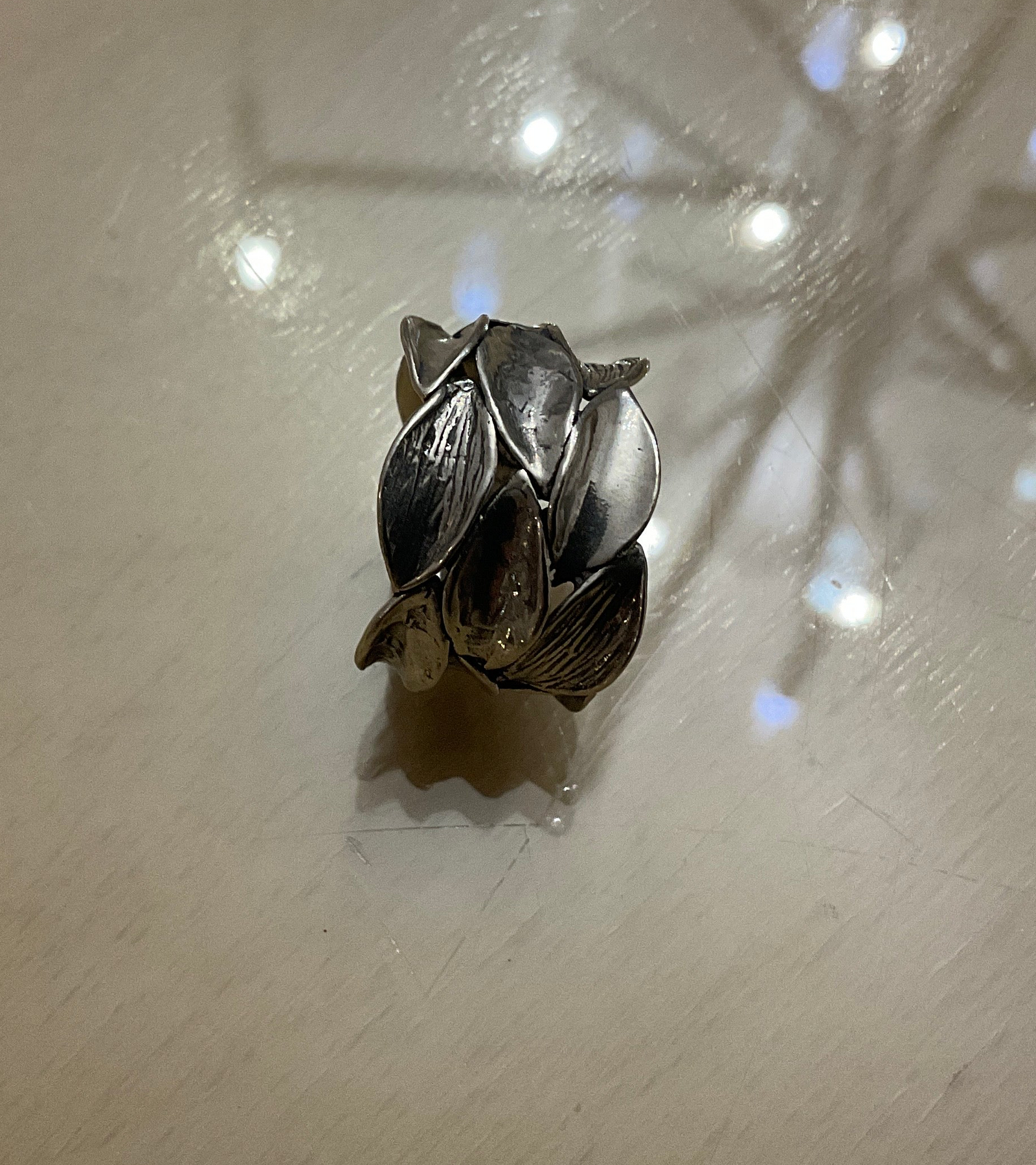 Silver Designer Ring R8132