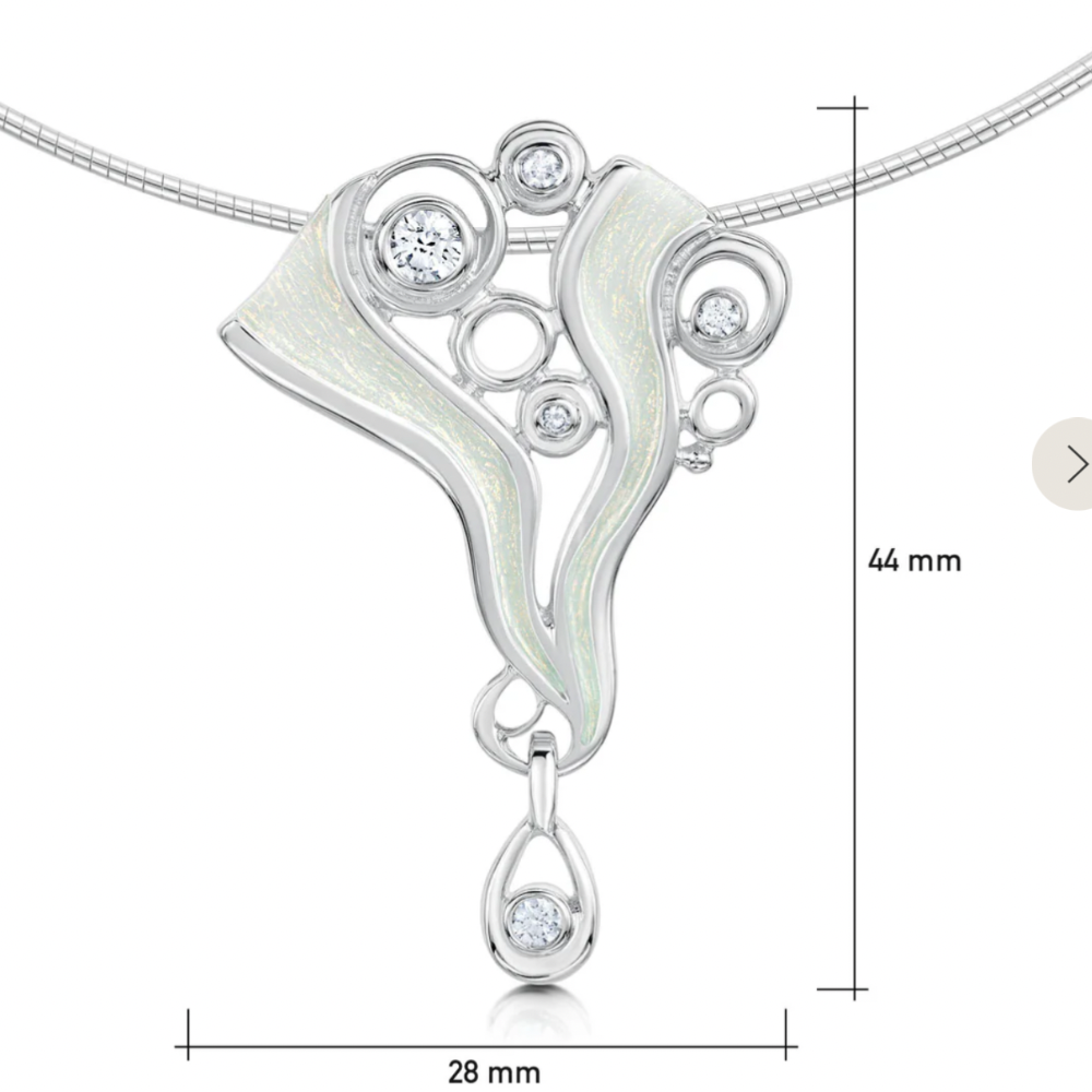 Arctic Stream Necklace - ESN268 Shelia Fleet