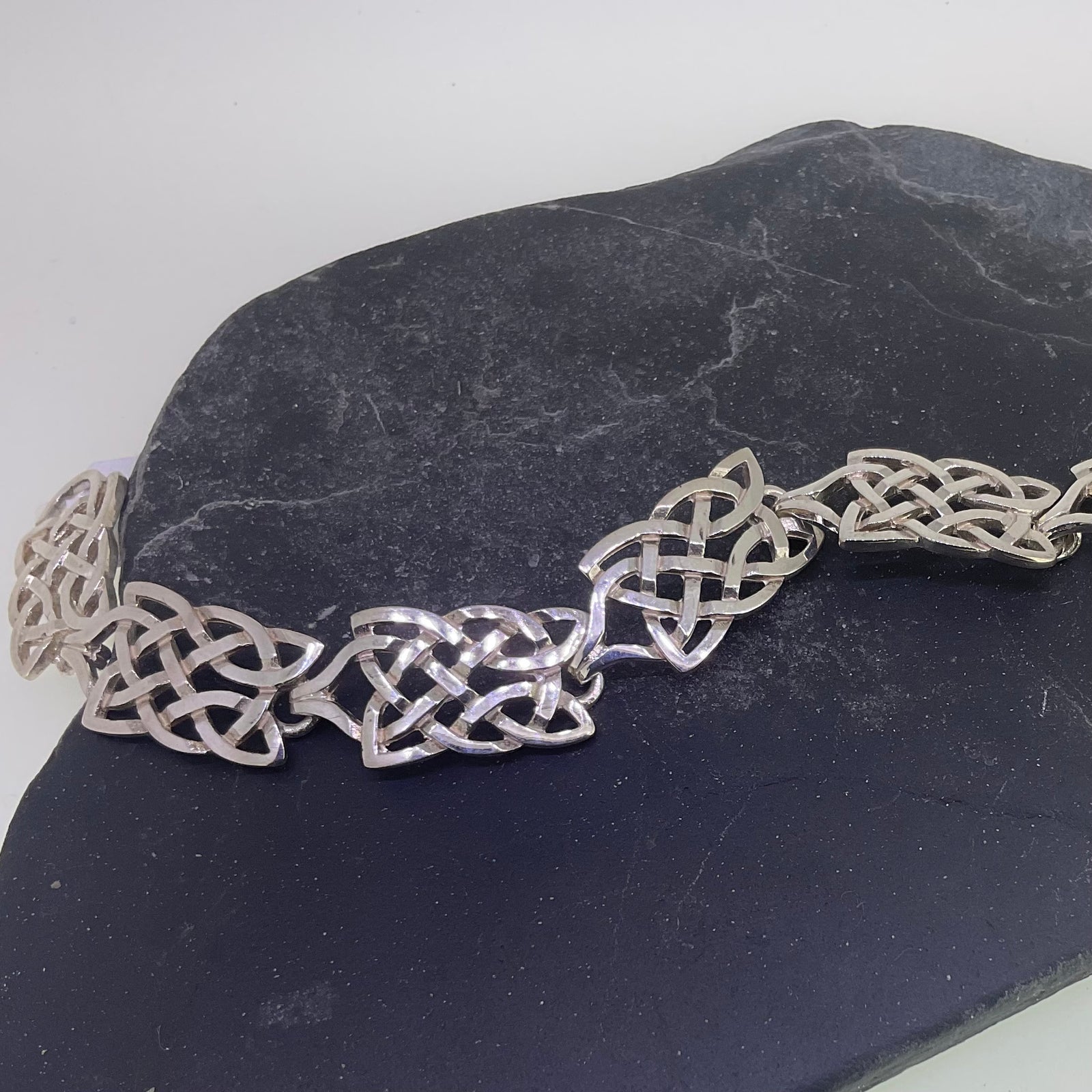 Silver Celtic Bracelet - 52