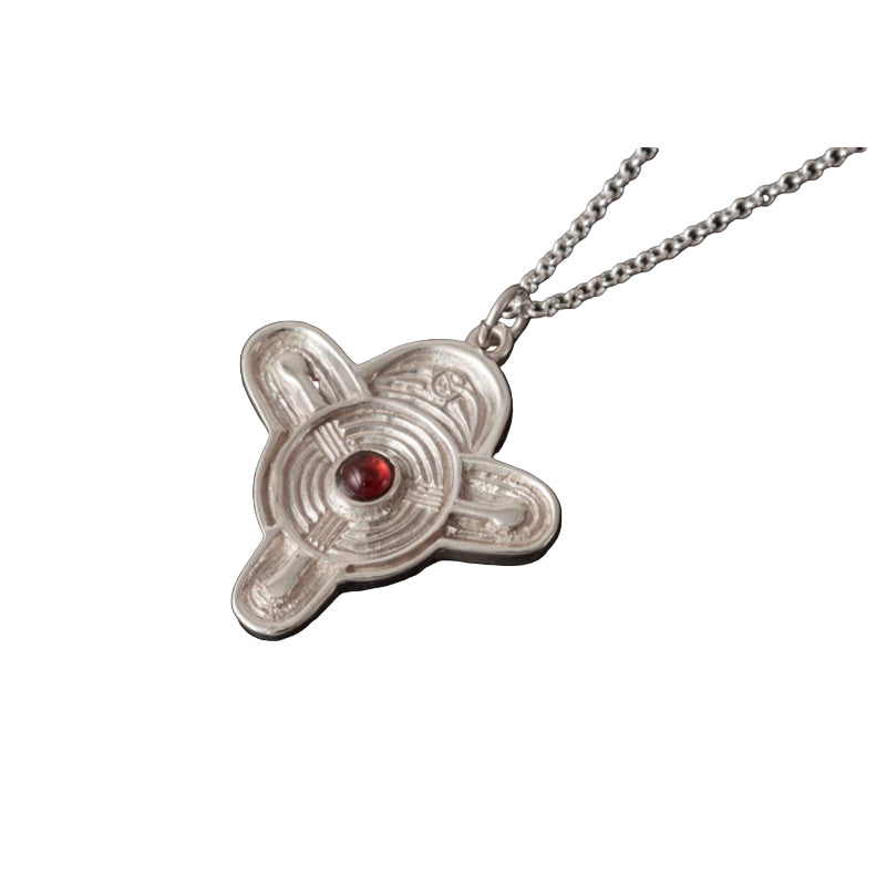 St Ninian's Isle Silver/9ct Yellow Gold Pendant - P62 Shetland