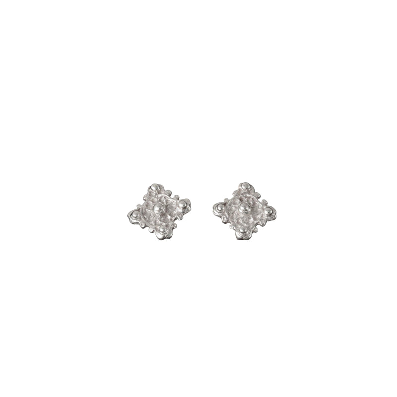 St Ninian&#39;s Isle Sterling Silver Mini Stud Earrings - E534 Shetland