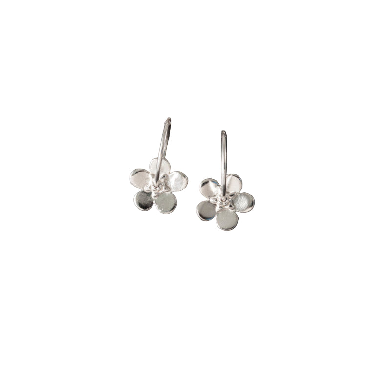 Forget Me Not Silver or 9ct Yellow Gold Earrings - E180 Shetland