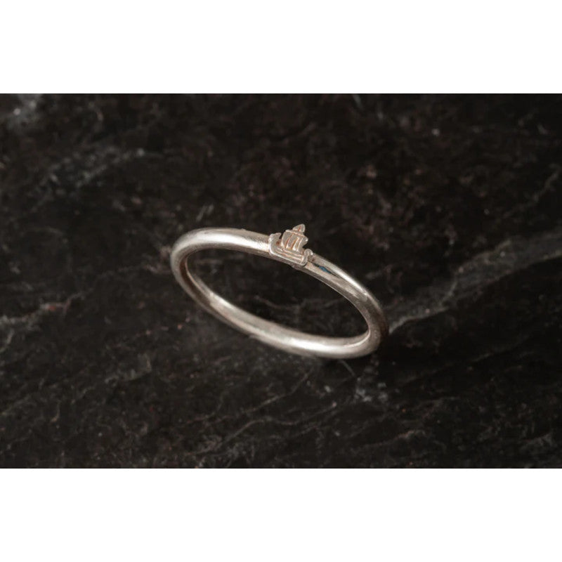 Up Helly Aa Stacking Ring - Silver Galley Ring