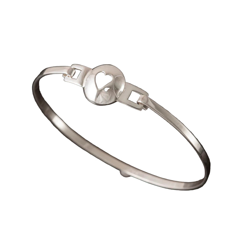 Peerie Smoorkins Silver/9ct Yellow Gold Bangle - BA352 Shetland