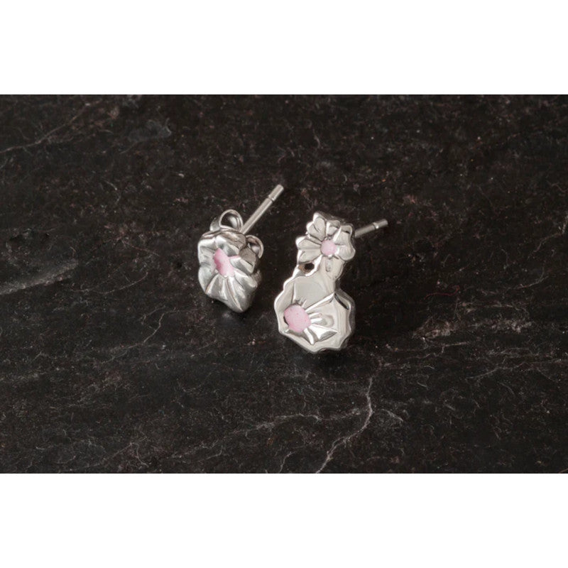 Wild Flower Sterling Silver Earrings - WFE01