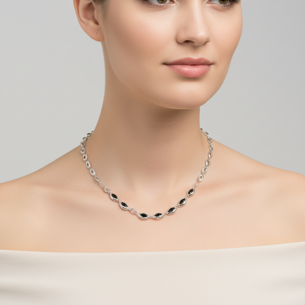 Fashion Jewellery Hematite Necklace