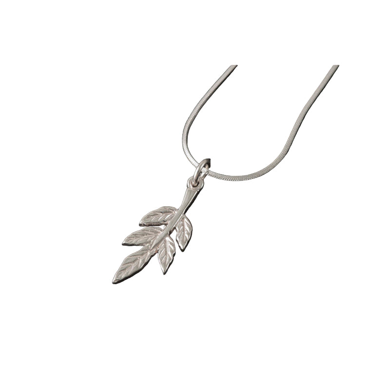 Rowan Tree Silver/9ct Yellow Gold Pendant - P541 Shetland