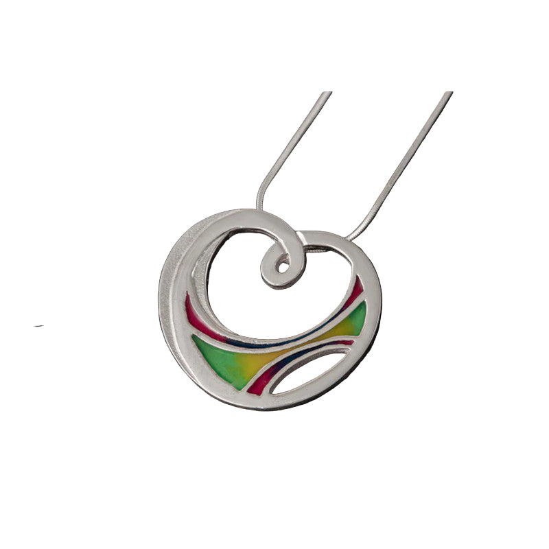 St Ninian&#39;s Silver Pendant - Various Sizes Shetland SDP192 Shetland